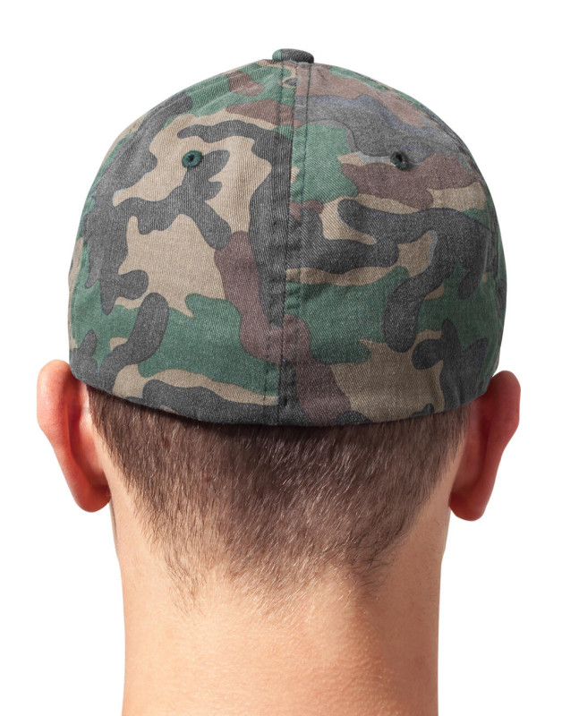 Šiltovka Flexfit Garment Washed Camo 1