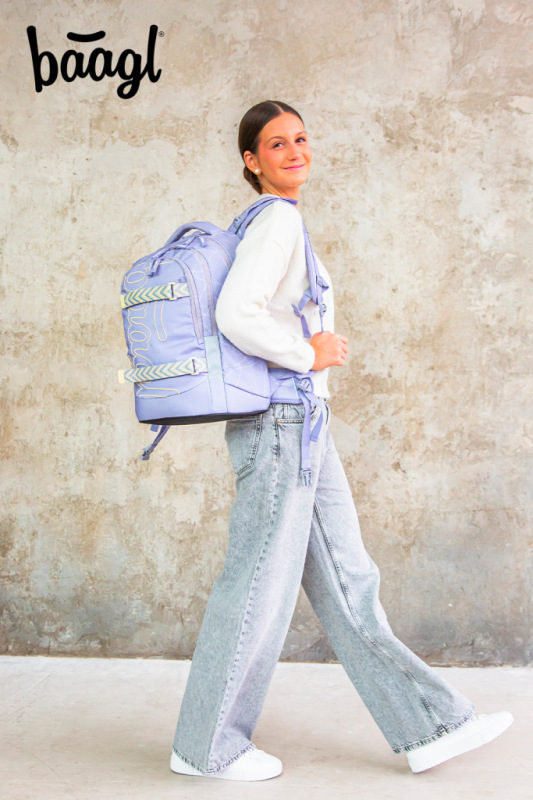 BAAGL Školský batoh Skate Max Mishmash GRS 14