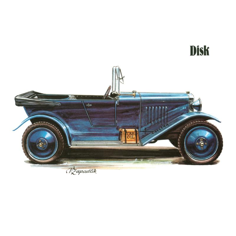 NOTIQUE Poznámkový kalendár Classic Cars – Václav Zapadlík, 2025, 30 x 30 cm