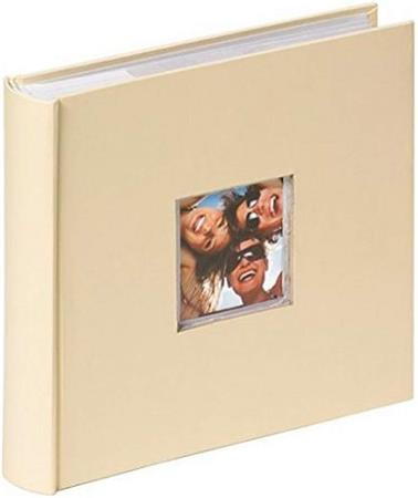 . Fotoalbum, na 200 fotiek, 10x15 cm, "Walther Fun", krémový