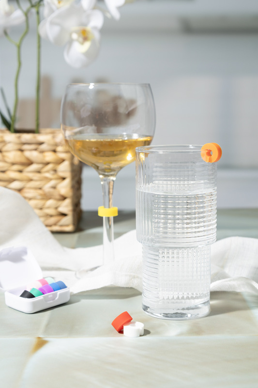 Cupperty sada rozlišovačov na poháre 4