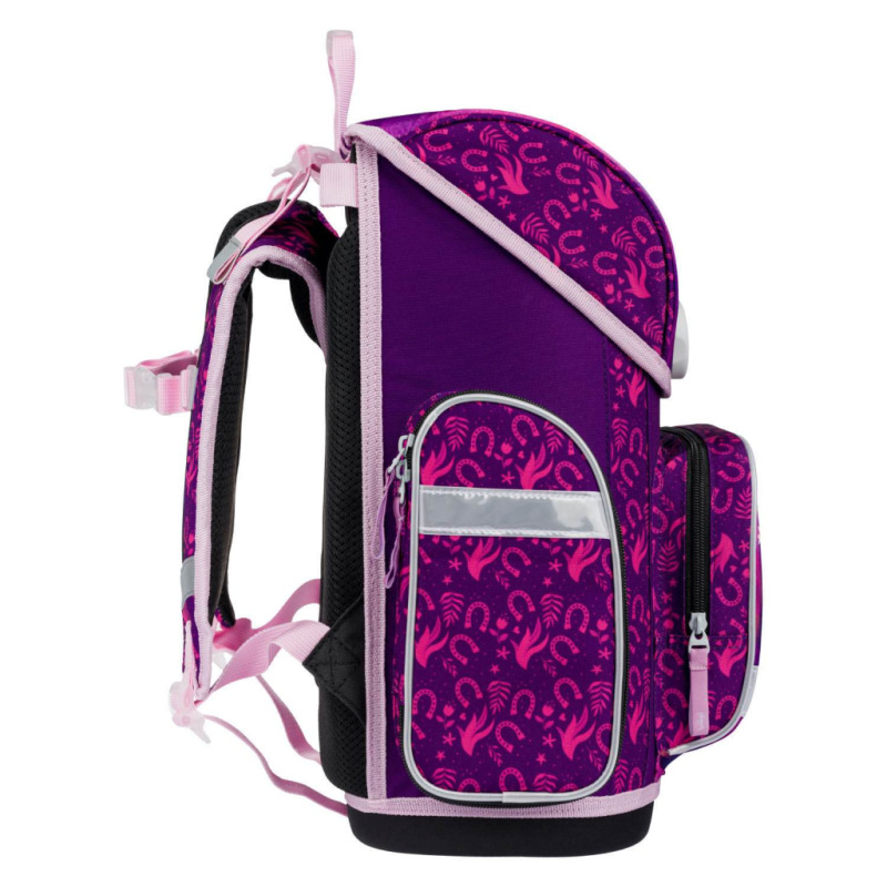 BAAGL SADA 5 Ergo Kôň: aktovka, peračník, vrecko, zástera, peňaženka 2