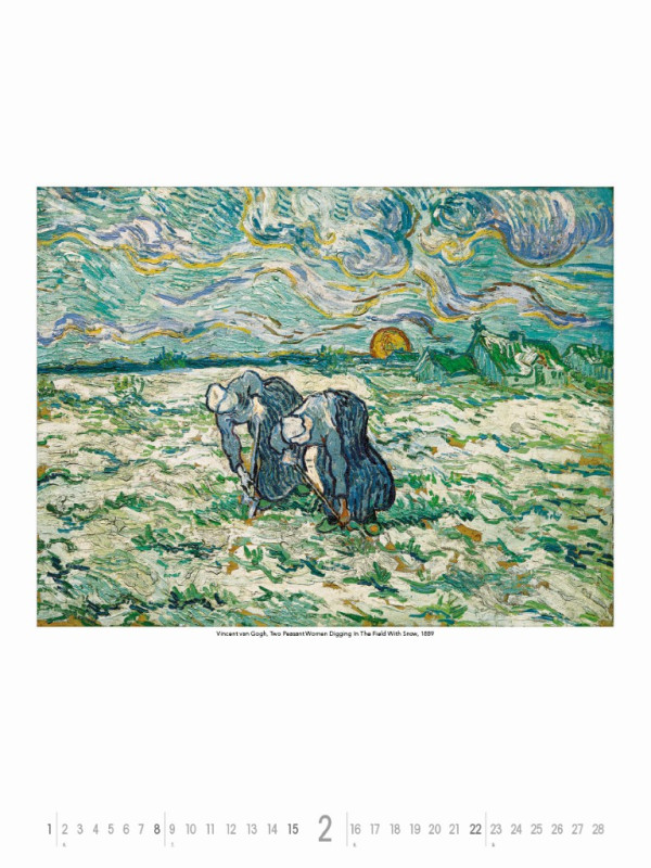 Nástenný kalendár Vincent van Gogh 2026 11