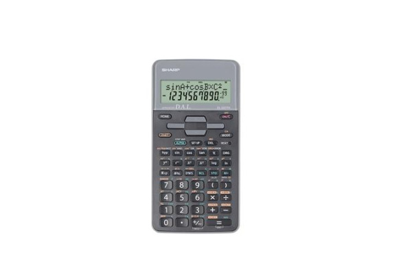 Kalkulačka, vedecká, 273 funkcií, SHARP "EL-531", sivá 1