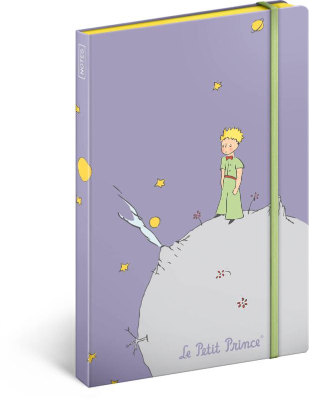 NOTIQUE Notes Malý princ – Planet, čistý, 13 x 21 cm