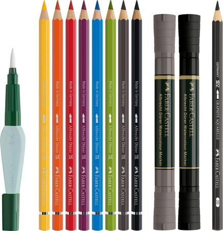 Sada pre akvarelovú techniku, FABER-CASTELL "Discovery Set Albrecht Dürer", 12 ks 2