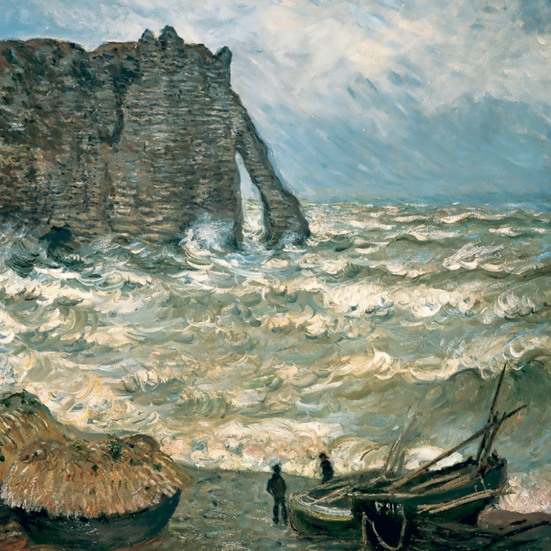 NOTIQUE Grid calendar Claude Monet 2027, 30 x 30 cm 2