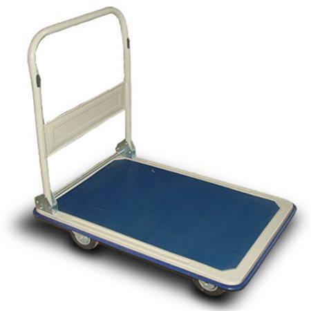 . Prepravný vozík, skladateľný, nosnosť:300 kg, modro-biely
