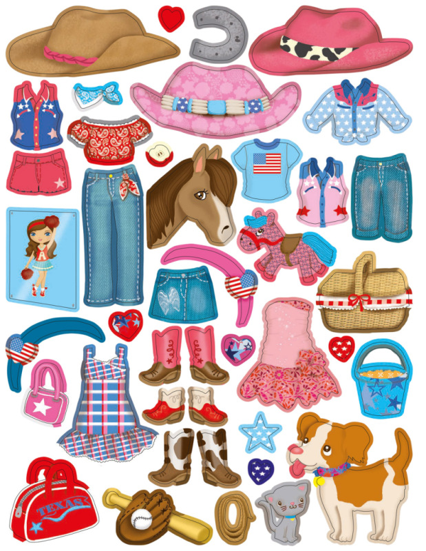 ŠATY PRE AMY ─ Kniha samolepiek 7