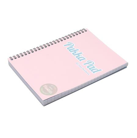 Špirálový zošit, A5, linkovaný, 100 listov, PUKKA PAD "Pastel Jotta Pad", mix farieb 6