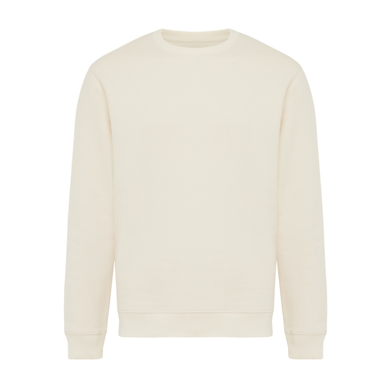 IQONIQ Toria Unisex mikina s okrúhl. výstrihom z rec. bavlny natural raw XXXL 1