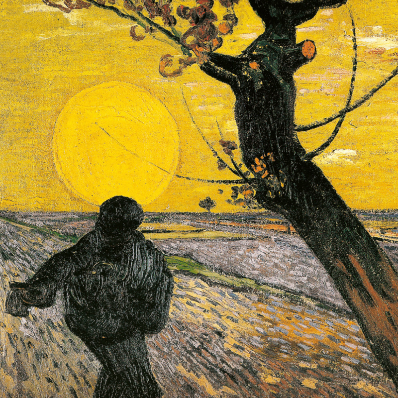 NOTIQUE Poznámkový kalendár Vincent van Gogh 2027, 30 x 30 cm 11