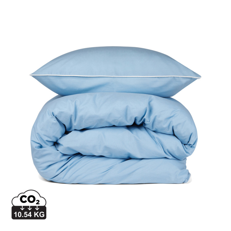 Sada 4ks obliečok VINGA Marston z OSC organickej bavlny modrá