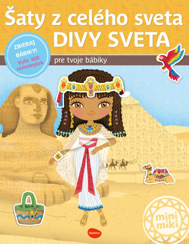 Šaty z celého sveta DIVY SVETA – Kniha samolepiek 4