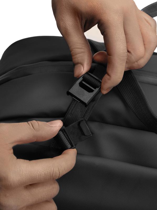 Vodeodolná víkendová taška Urban čierna 13