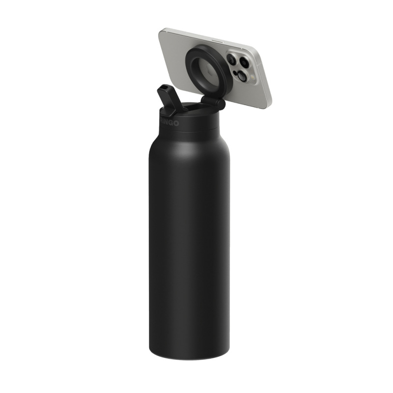 RINGO Pro MagSafe® fľaša 710 ml s magnetickým krúžkom čierna 1