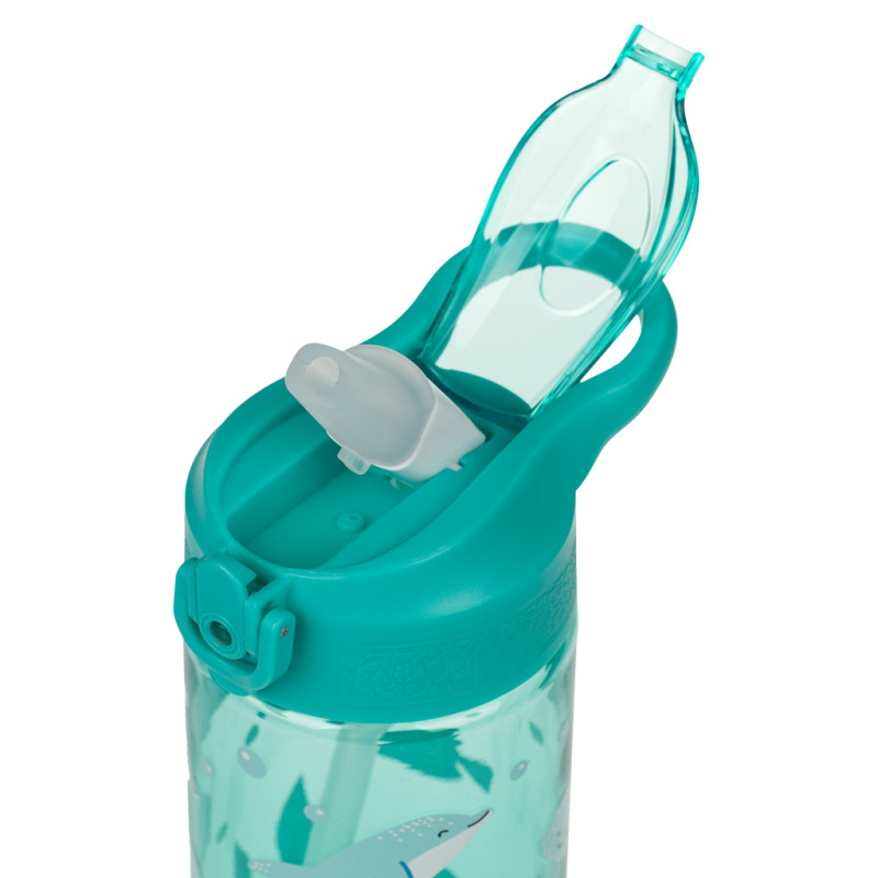 BAAGL Tritanová fľaša na nápoje so slamkou Delfín, 500 ml 3