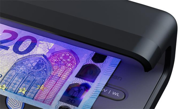 Detektor falzifikátov, SAFESCAN "75 LED", čierny 2