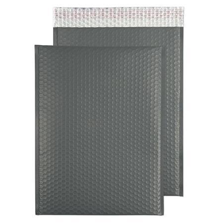 Bublinková obálka, C3, 450x324 mm, BLAKE, metalická grafitovo-šedá