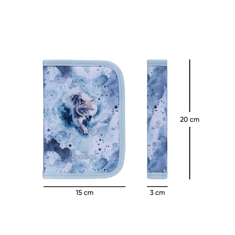 BAAGL Školský peračník jednoposchodový Polar GRS 4