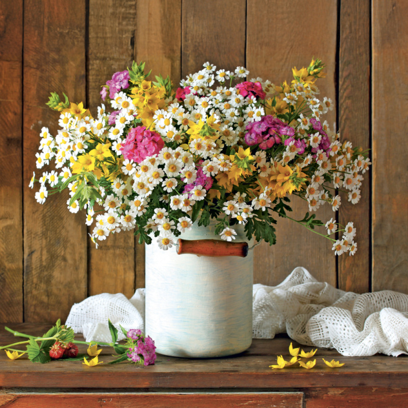NOTIQUE Grid calendar Flowers 2027, 30 x 30 cm 7