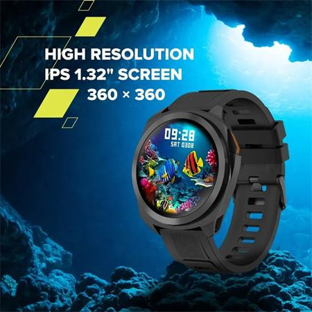 Smart hodinky, CANYON " Maverick SW-83", čierne 9