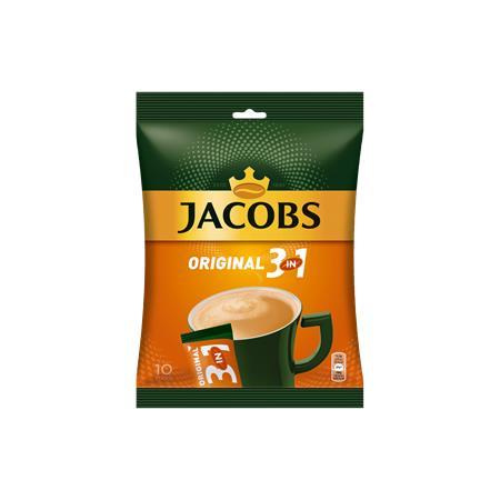 Instantná káva, stick, 10x15,2 g, JACOBS "3in1"