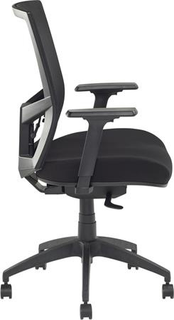 Kancelárska stolička, čierna, MAYAH "Radar 3" 2