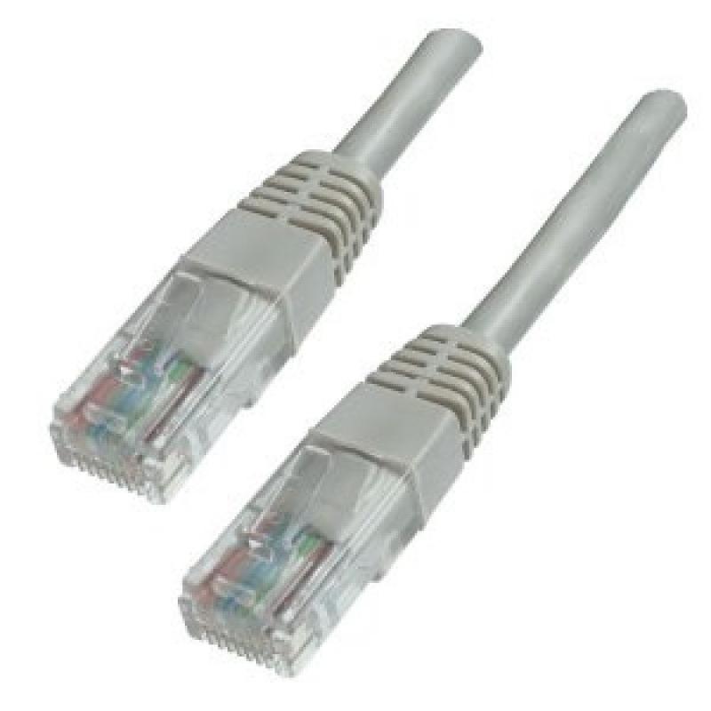 Sieťový kábel, U/UTP, CAT6, 2 m, EQUIP, béžový