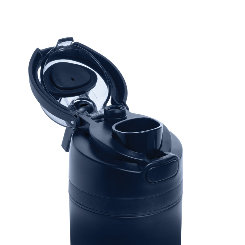 Uzatvárateľná fľaša Omni Sip 720ml z RCS recyklovanej ocele námornícka modrá 5
