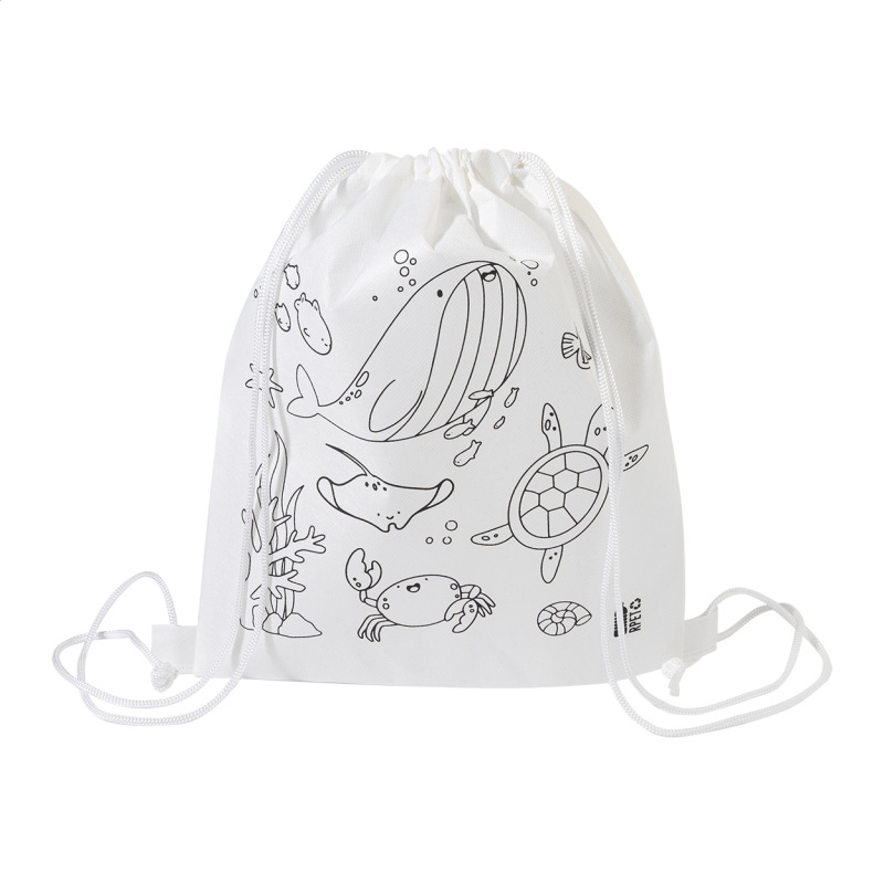 Zocolo Vrecko na šnúrku na farbenie RPET, more 1