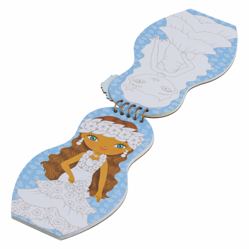 Obliekame NEVESTY z celého sveta – Maľovanky 2