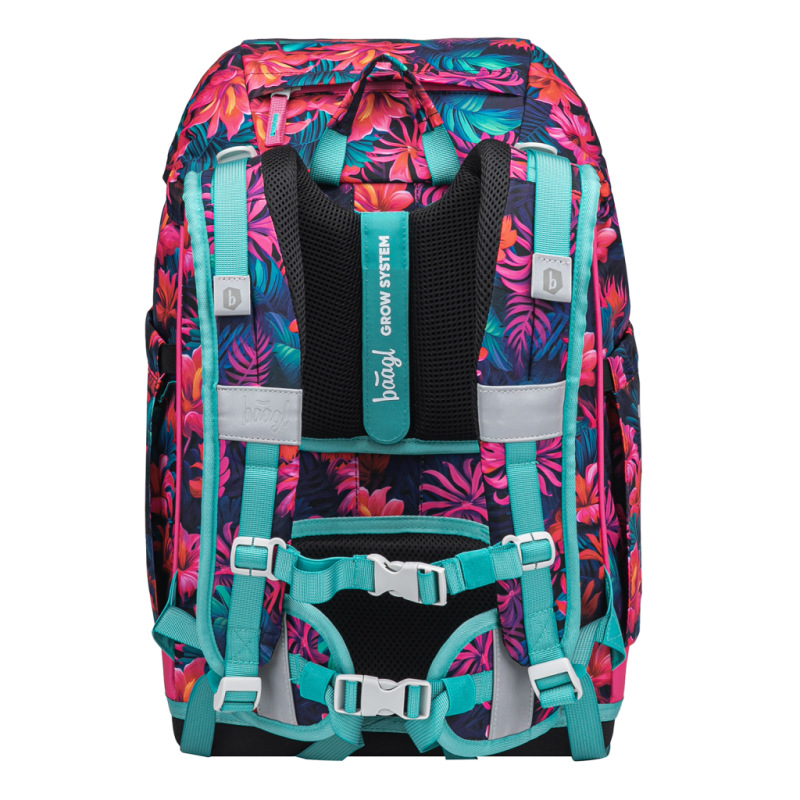 BAAGL SADA 5 Airy Plus Plameniaky: batoh, peračník, vrecko, zástera, peňaženka 3