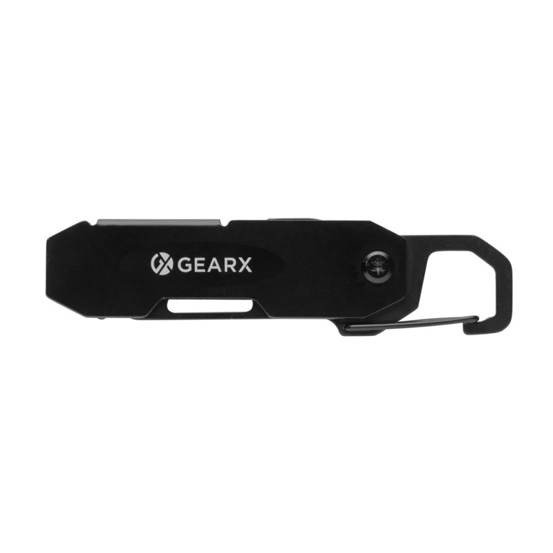 Gear X skladacie EDC náradie s karabínou a rezačom na balíky čierna 6