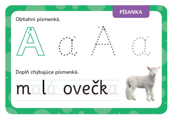 Kúzelný tablet & stierateľné karty – Prvé PÍSANIE 4