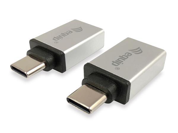 Adaptér, prevodník USB-C-USB-A, 2 ks, EQUIP
