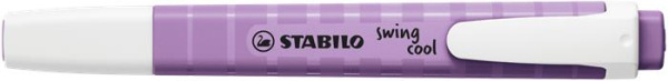 Zvýrazňovač, 1-4 mm, STABILO "Swing Cool NatureCOLORS Wildflowers", grey violet 1