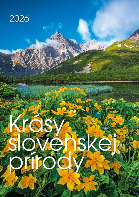 Nástenný kalendár Krásy Slovenskej prírody 2026 1