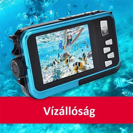 AGFAPHOTO Fotoaparát, kompaktný, digitálny, vodeodolný, AGFA "WP8000", modrá