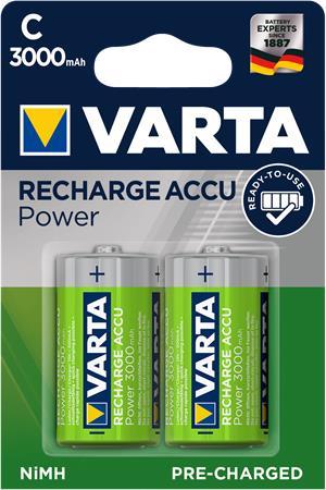 VARTA Batérie "Power Accu", 2x, C, 3000 mAh