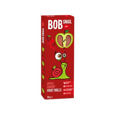 Ovocný plátok, 30 g, BOB SNAIL, jablko-čerešňa 1