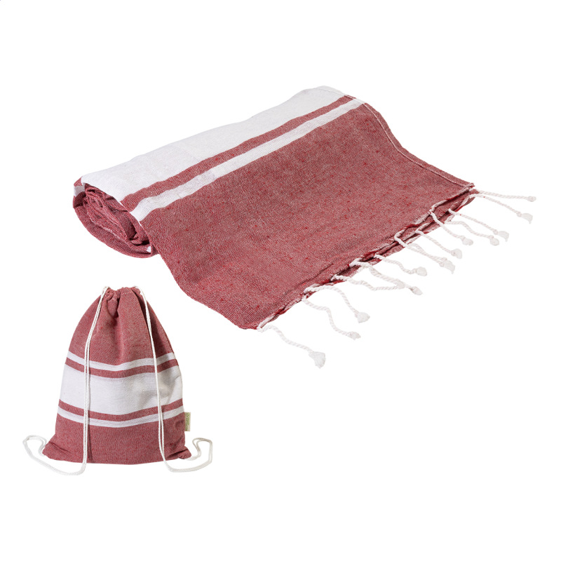 Tortuga plážový uterák z recyklovanej bavlny a taška so sťahovacou šnúrkou 2