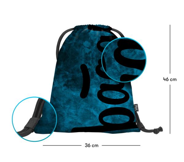 BAAGL SADA 3 Core Ocean: batoh, peračník, vrecko