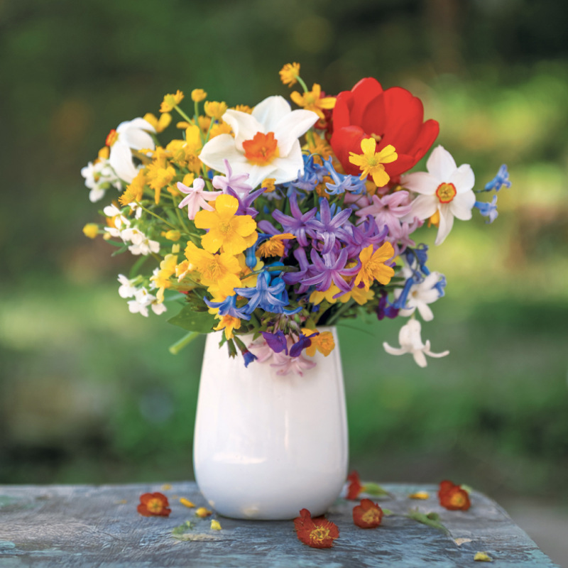 NOTIQUE Grid calendar Flowers 2027, 30 x 30 cm 5