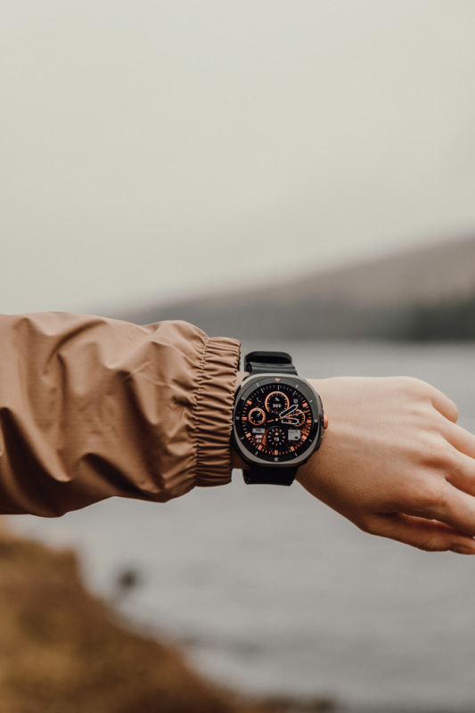 Nordic Drift Titan vysoko výkonné hodinky čierna 6