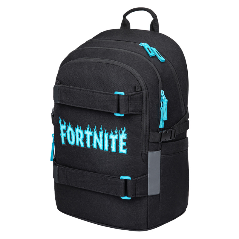 BAAGL Školský batoh Skate Fortnite Blue GRS 1