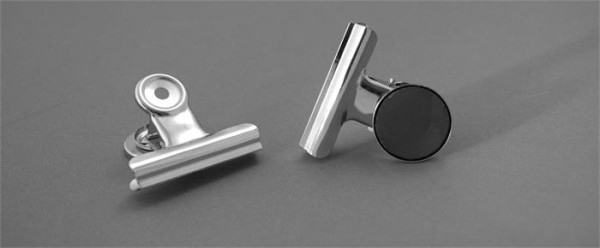 . Klip na dokumenty, 38 mm, magnetický