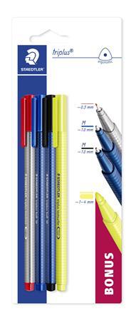 Sada písacích potrieb, 4-kusová, STAEDTLER "Triplus® multi set 34P1" 1