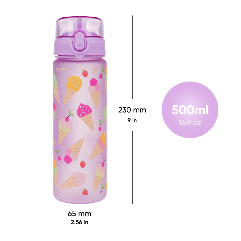 BAAGL Tritanová fľaša na nápoje Lavender, 500 ml 5