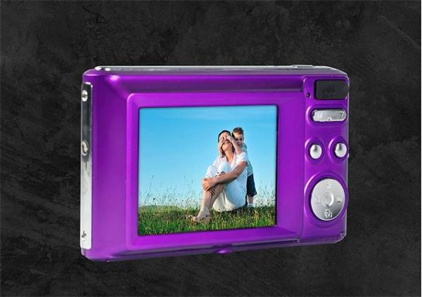 AGFAPHOTO Fotoaparát, kompaktný, digitálny, AGFA "DC5200", fialová